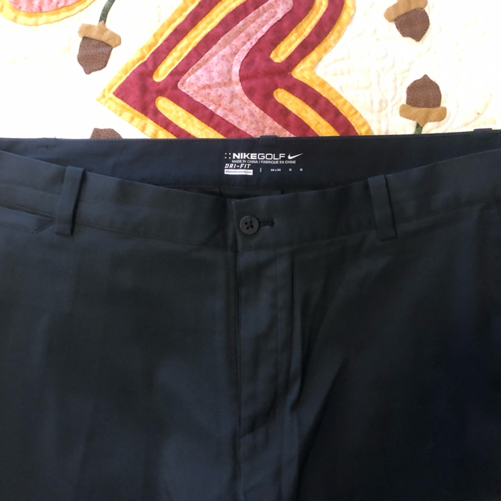 Nike Golf Pants 34x32, Black.